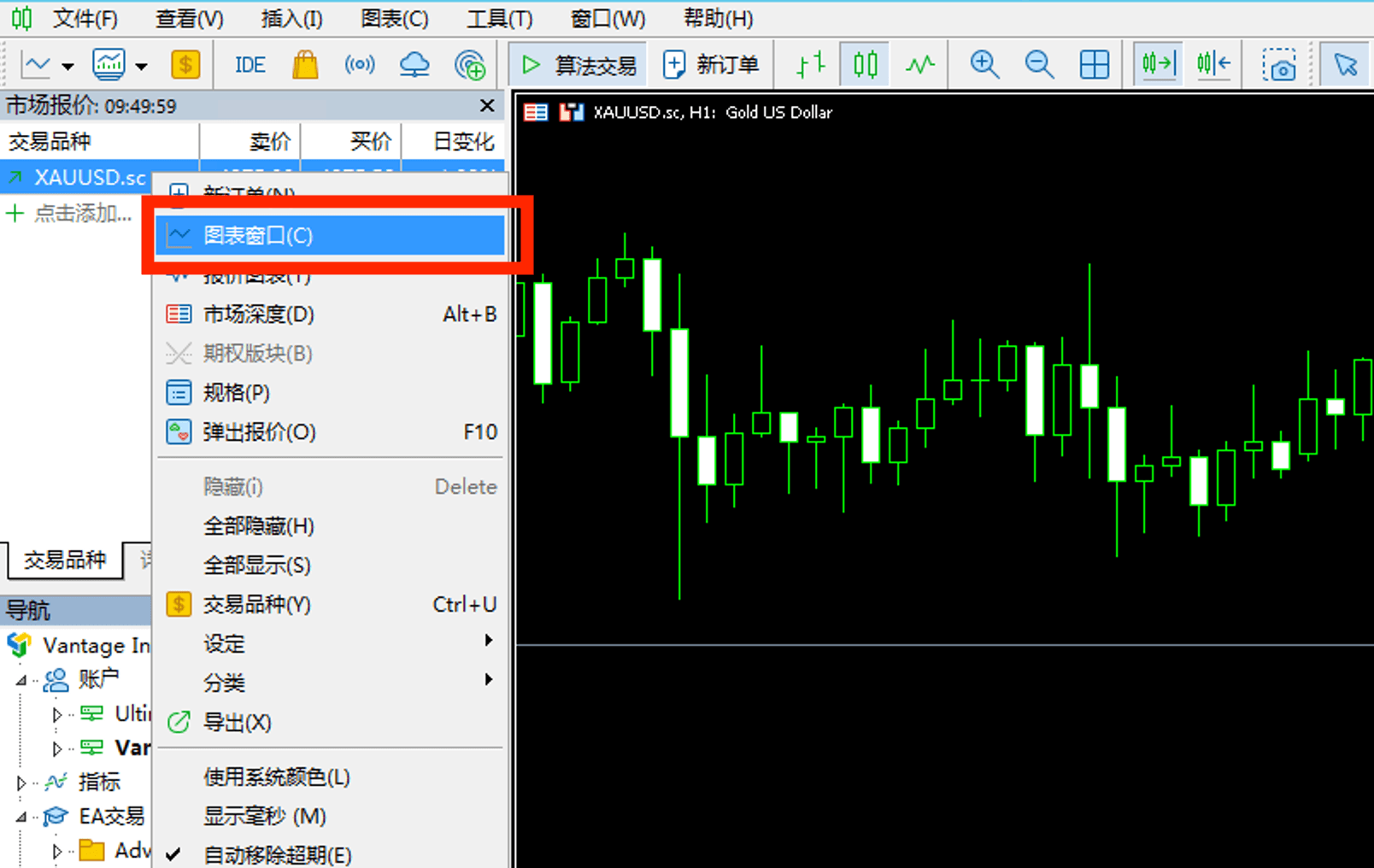 Attach EA to Chart — Step 1