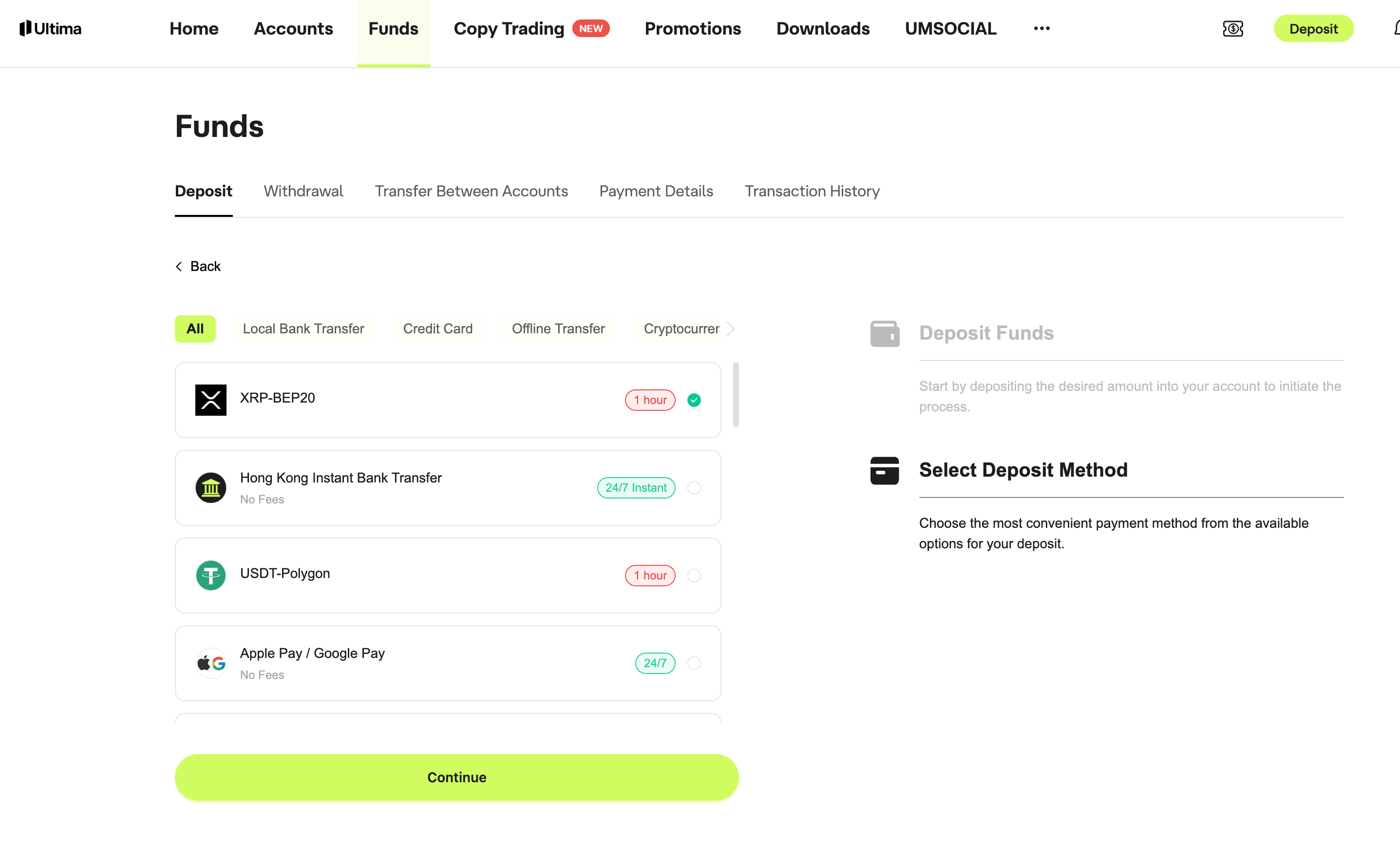 Open Account — Step 4